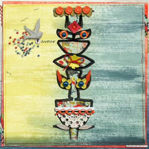 Art Journaling - Favour