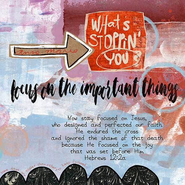 Art Journaling January Prompt 1