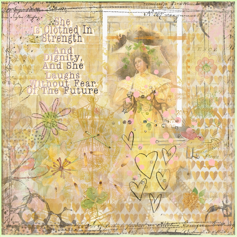 Art Journaling-Mid-Month Playdate-March-Ever So Slightly Green