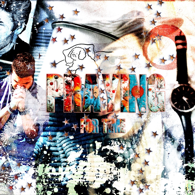 Art Journaling-MM-July-Week #4-Typography:Using Elements-Praying For Time