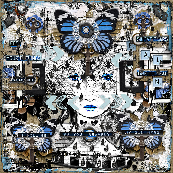 Art Journaling-Monthly Muse-April 2021-Week #2-April Is For Artspiration-Toni Burt-Learning To Heal From Within
