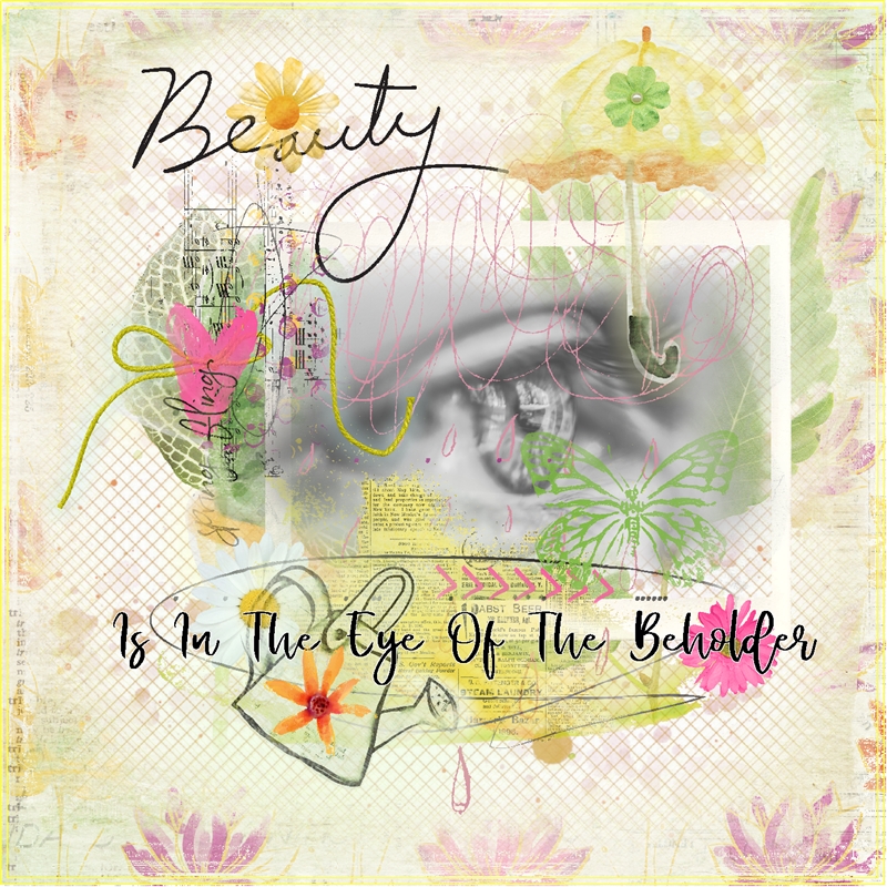 Art Journaling-Monthly Muse-April-Week#1-Unobtrusive Backgrounds-Eye On Beauty
