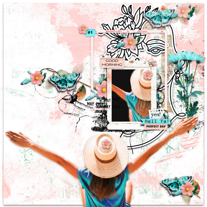 Art Journaling-Monthly Muse-May 2021-Week #2-Happy To Get Outside