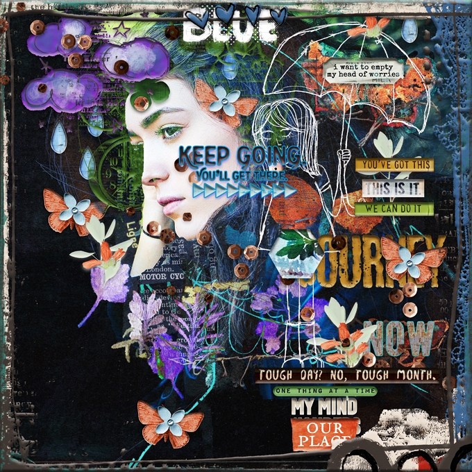 Art Journaling-Monthly Muse-November 2020-Week #1-Recipe-Our New! Now