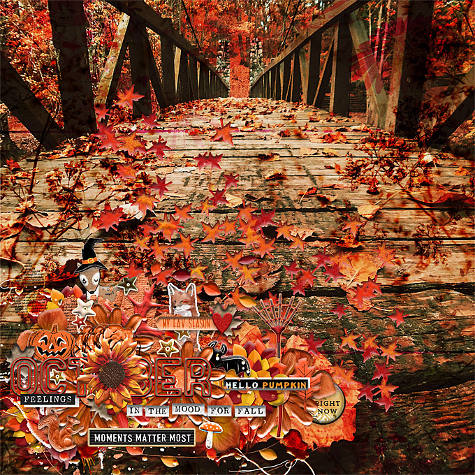 Art Journaling-Monthly Muse-October 2020-Week #1-Autumn Bliss
