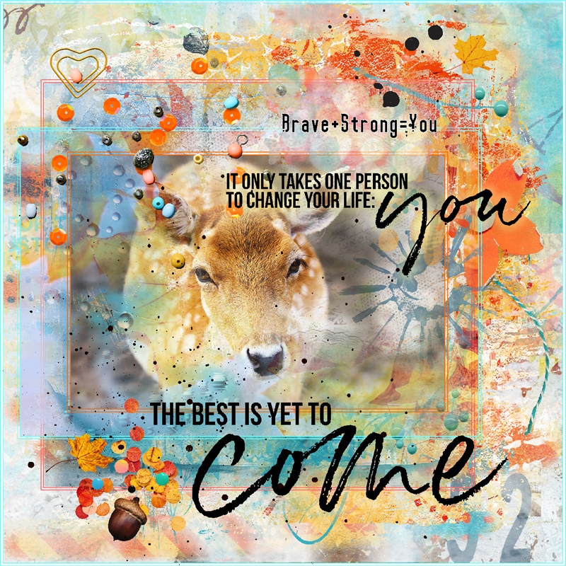 Art Journaling-Monthly Muse-October-Week #4-Weather:Sensory Triggering-Perseverance