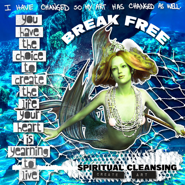 Art Journaling Week 4 (Water)