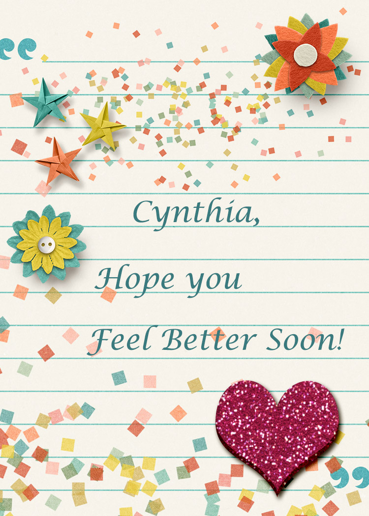 Artcard For Cynthia 2.5x3.5