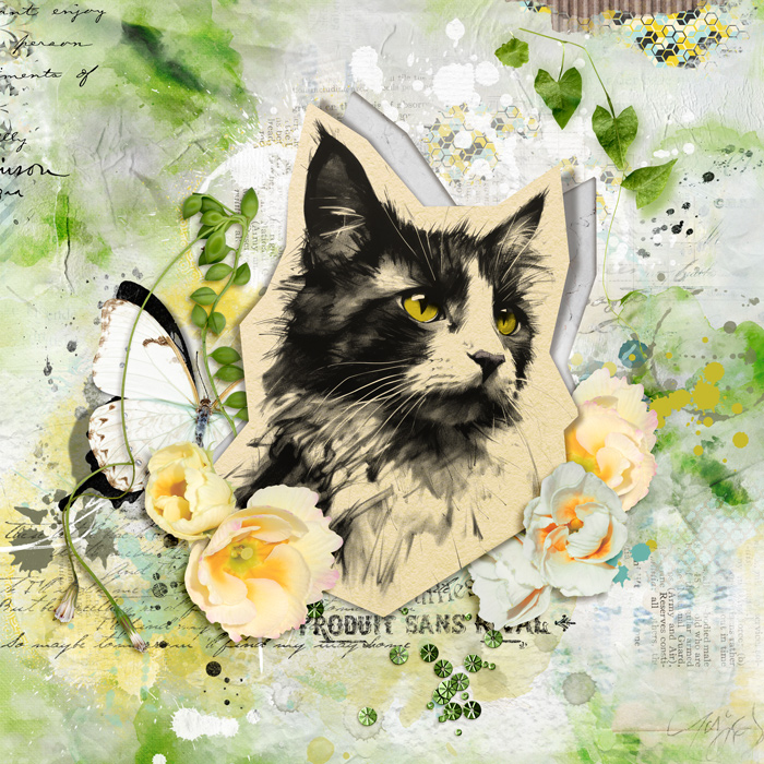 artChallenge November with Nicole / NBK-Design