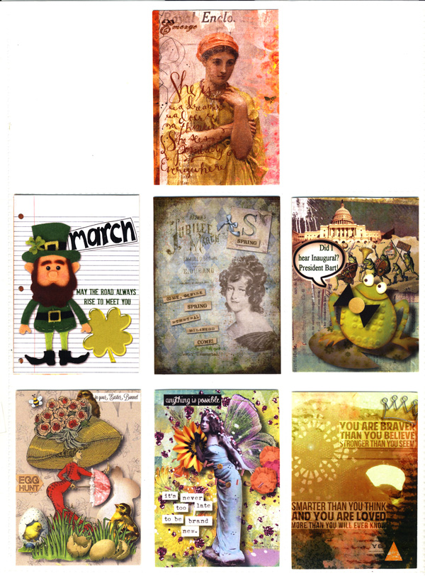 Artist Trading Cards - Swap #1 - Page 1