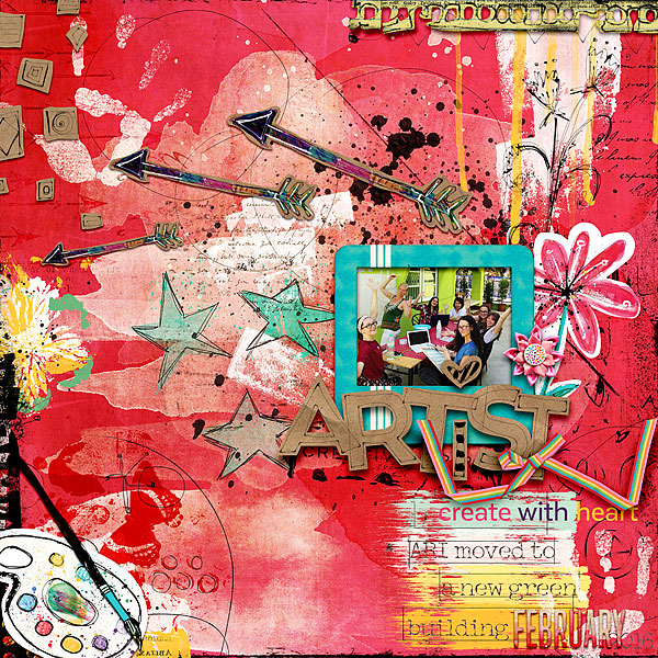 Artists Create with Heart
