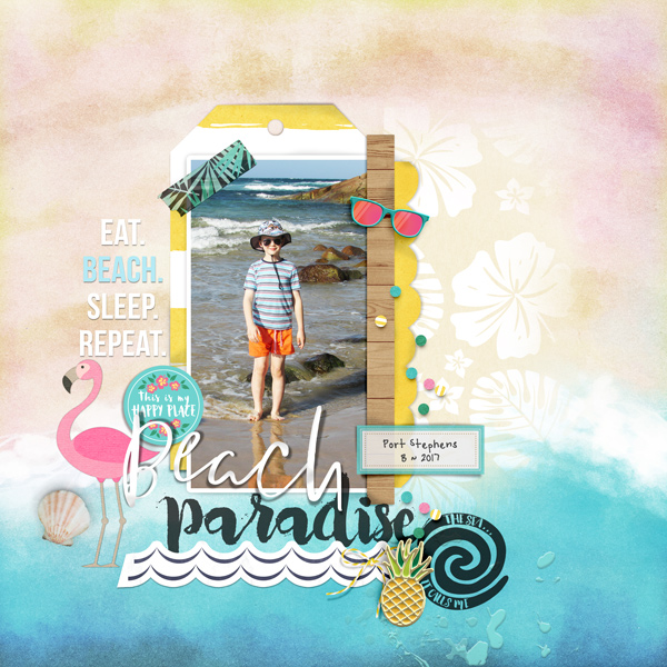 artsy beach
