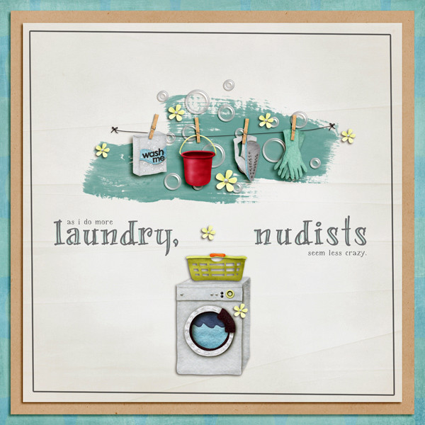 As I Do More Laundry...