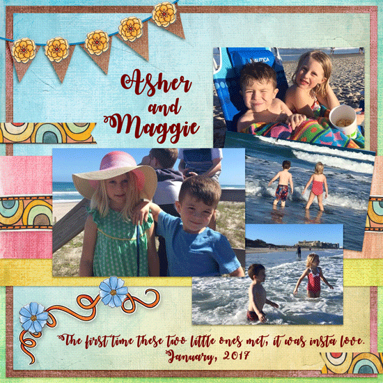Asher and Maggie {May Scrap Like Christa}