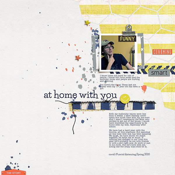 At home with you