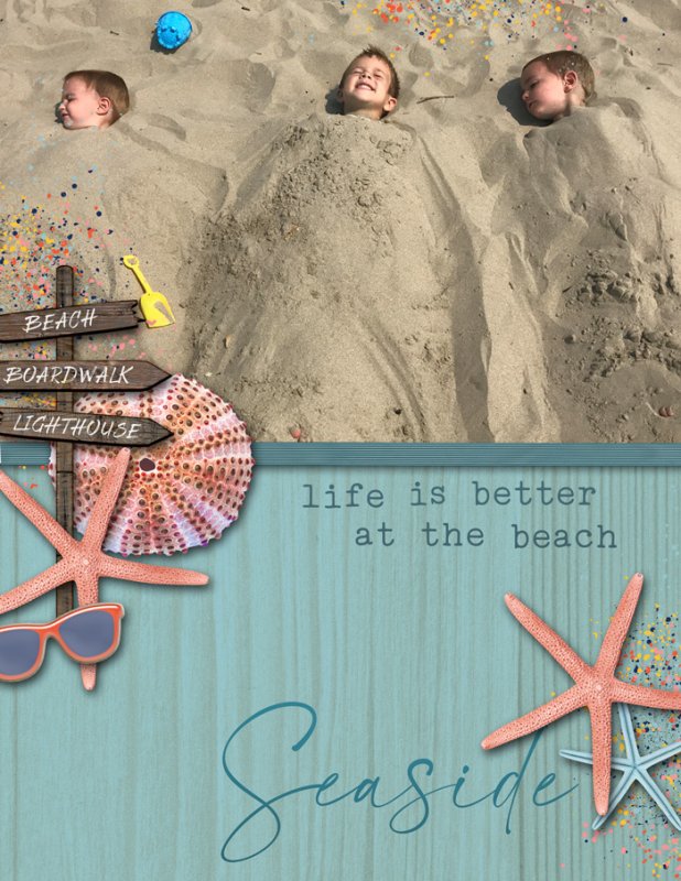 At The Beach