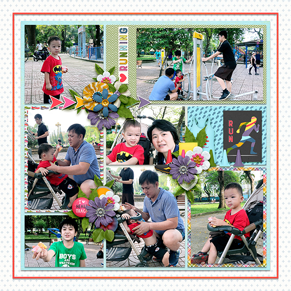 At the park