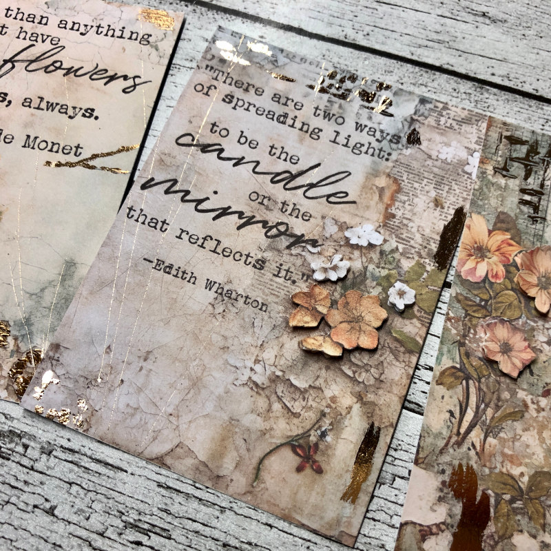 ATC cards Hybrid 2 Close up