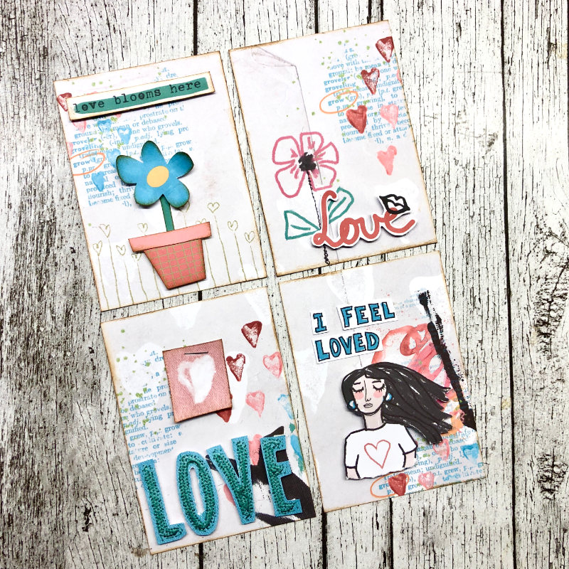ATC Love close up