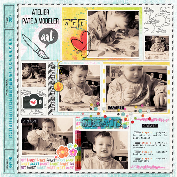 Atelier Pate a modeler