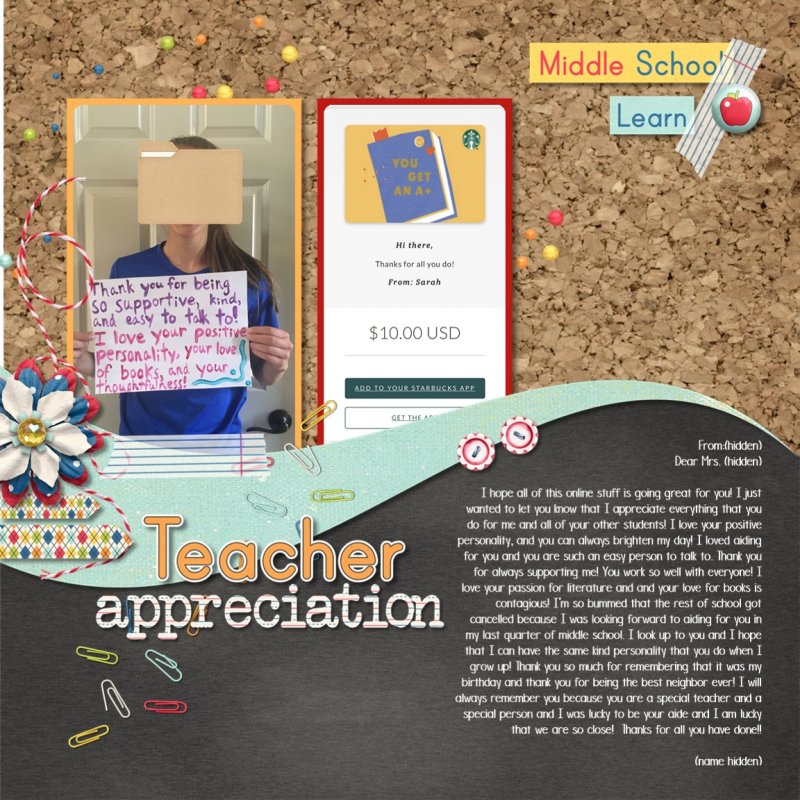 Aug 2020 MIS Template Challenge "Teacher Appreciation Week"