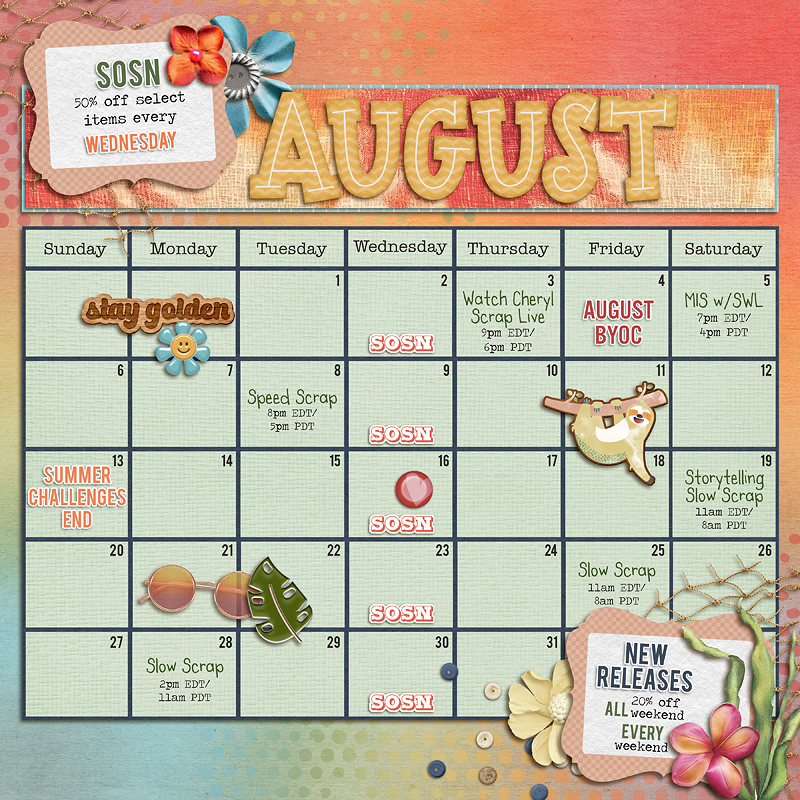 August 2023 Calendar
