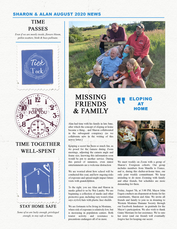 AUGUST NEWS