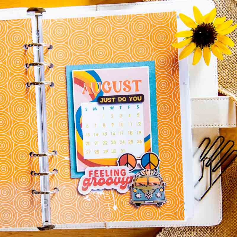 August Planner Calendar (hybrid)