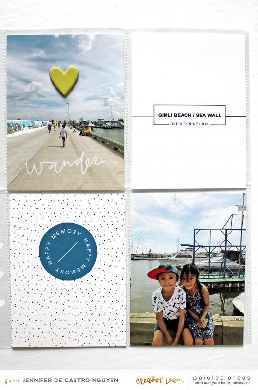 August Project - Vacation mini album - page #2