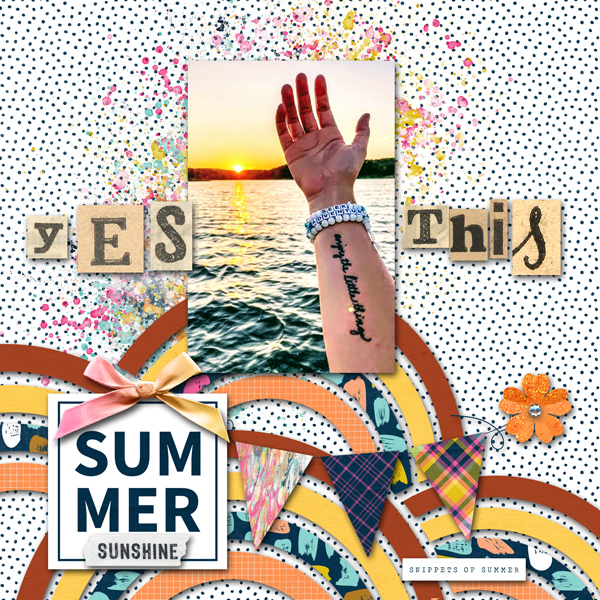 August Summer School Template Challenge Week 6 (right side)