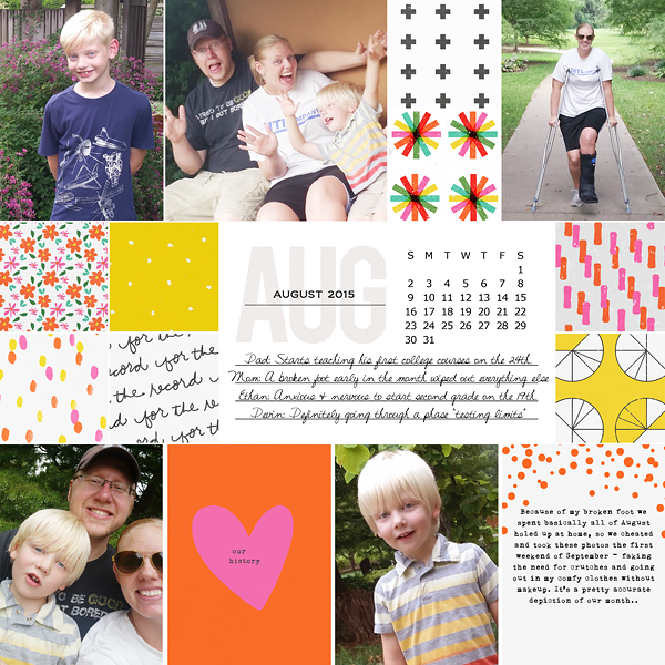 August Title Page | LEFT