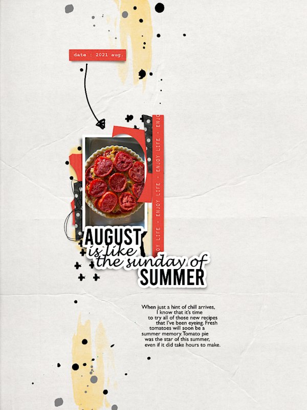 AugustistheSundayofSummer