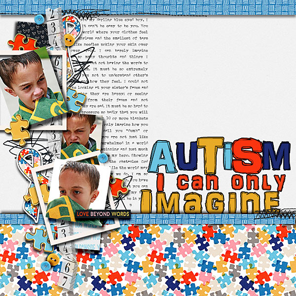 Autism I can Only Imagine