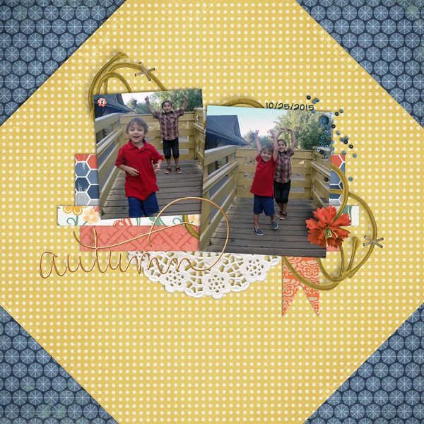 Autumn Fun- Slow Scrap
