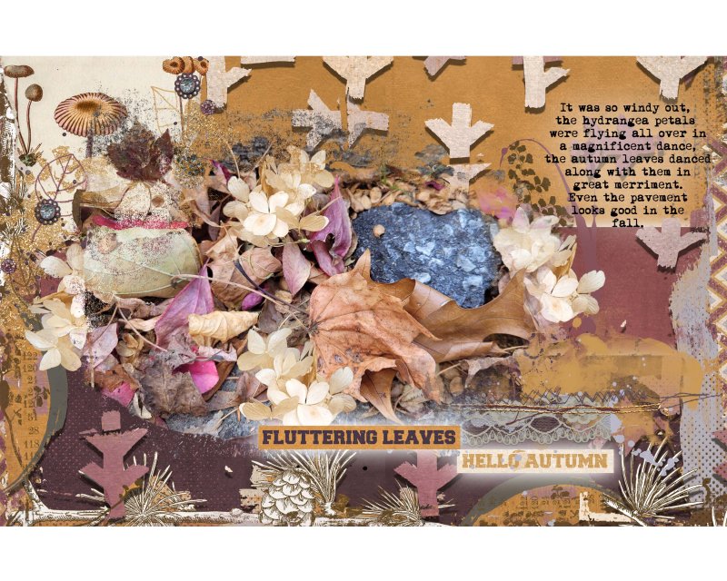 Autumn Hydrangea Dance Take 2