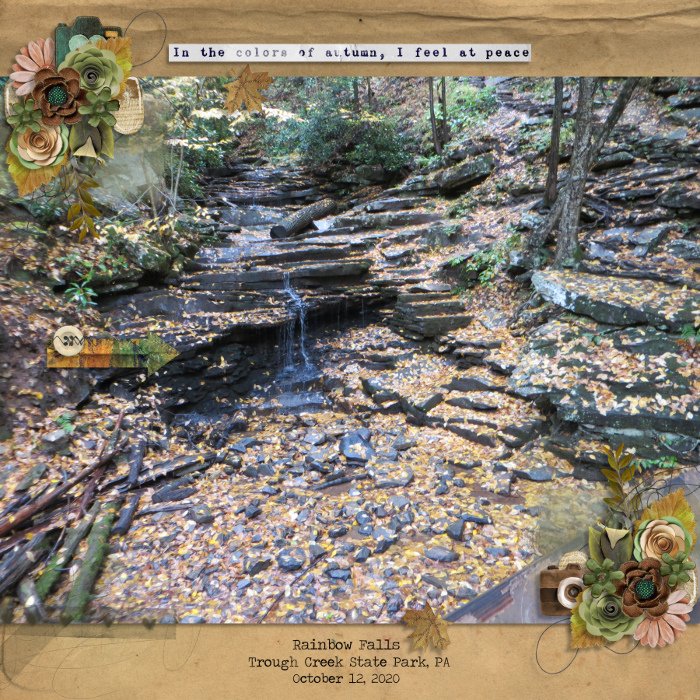 Autumn in Trough Creek State Park