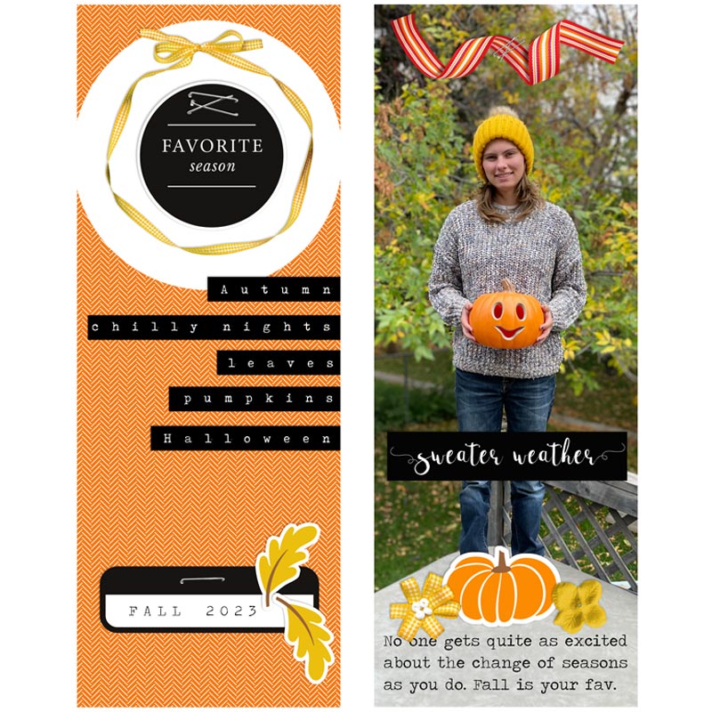 Autumn Title Words | Dunia Designs