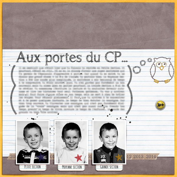 Aux portes du CP