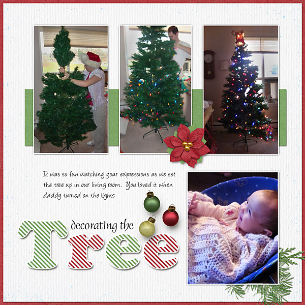 Azure-lee's 1st Christmas - Tree page