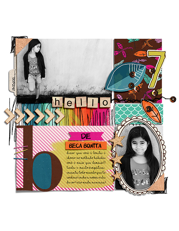 b is for beautiful Beca