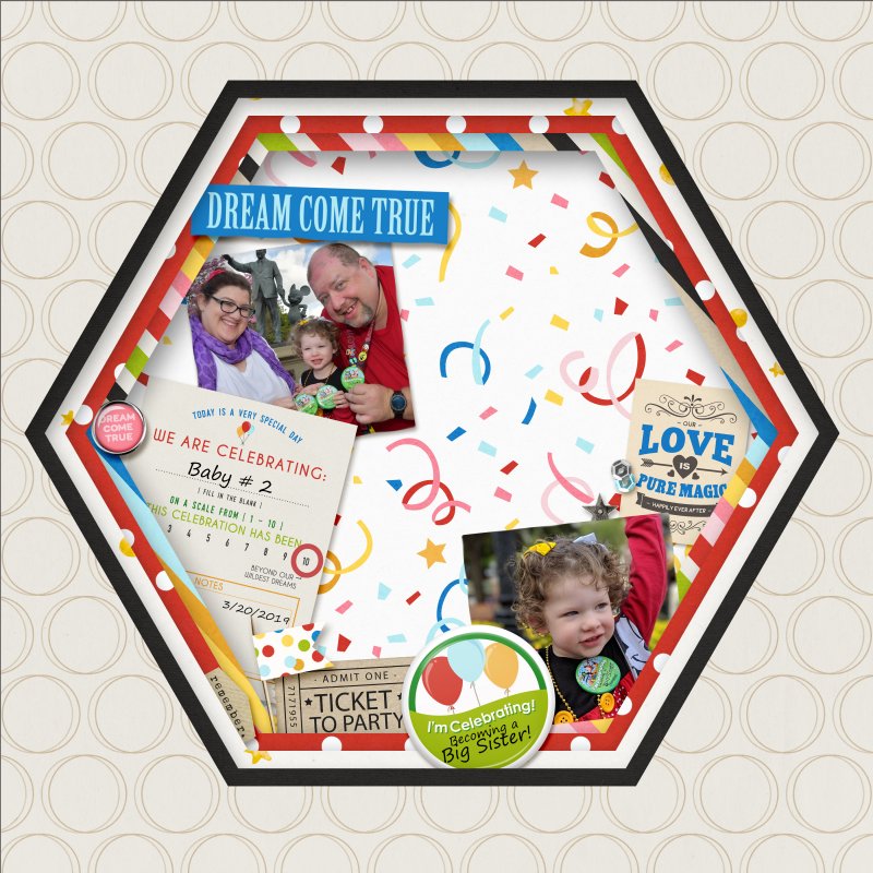 Baby Announcement (2019) Shadowbox