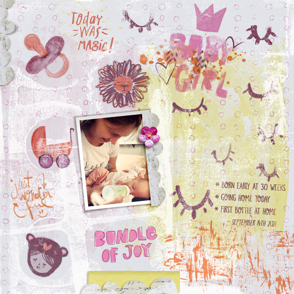 Baby Girl, Bundle Of Joy