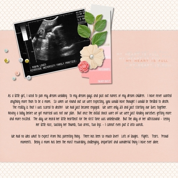 Baby Love - August Journaling Challenge