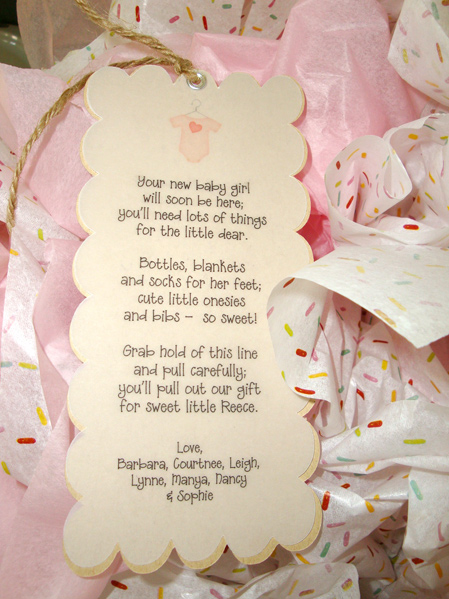 Baby Shower Gift Tag
