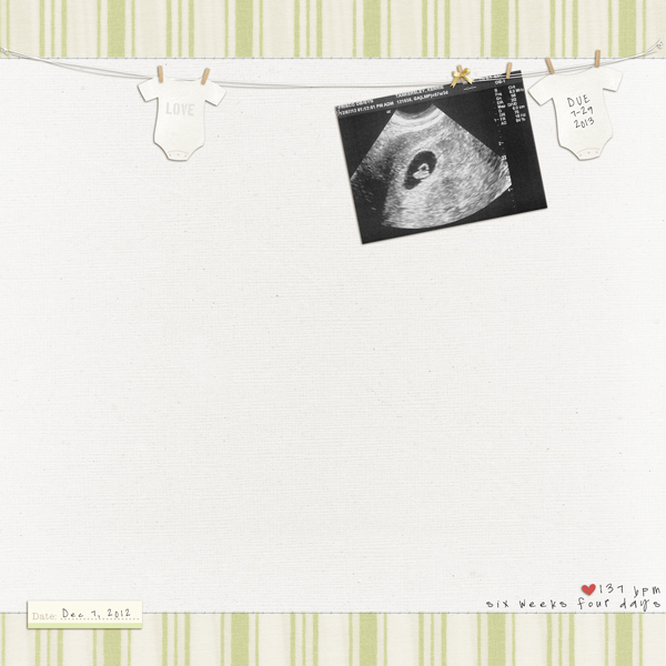 Baby Tank's 1st Ultrasound
