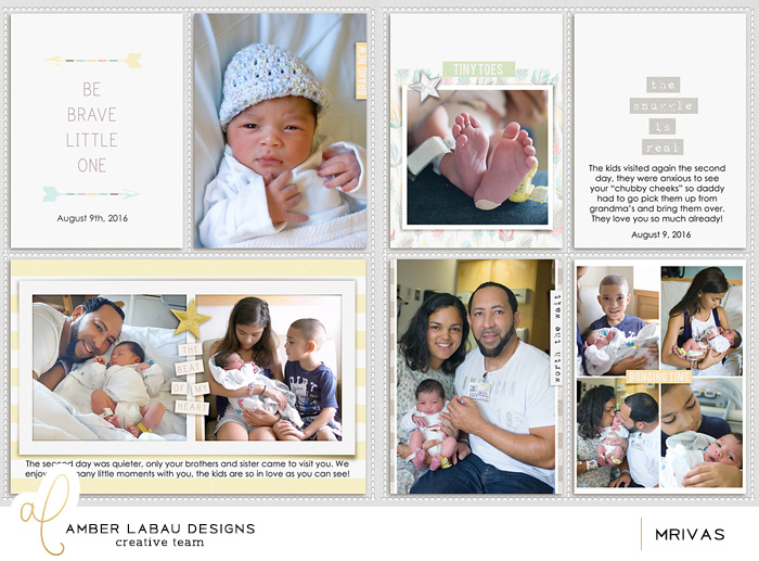 Baby's Album Spread 2