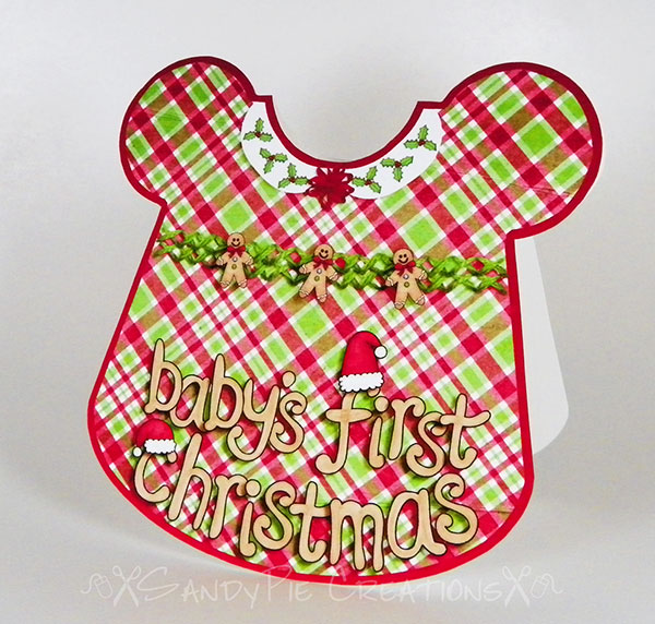 Baby's First Christmas card