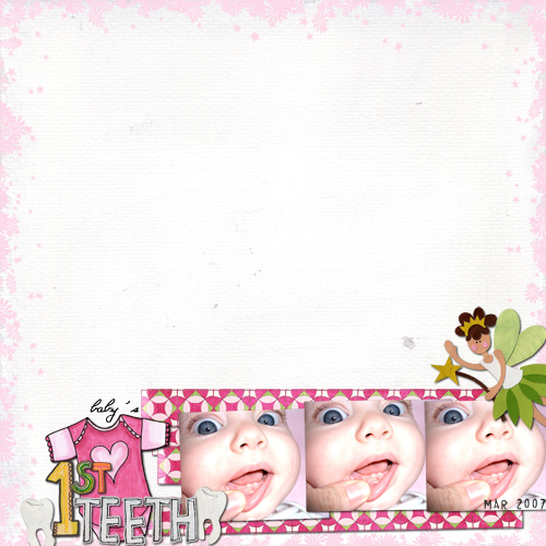 baby's first teeth