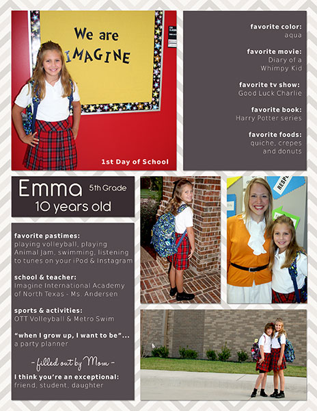 Back To School 2012