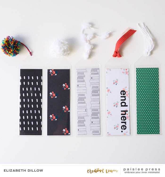 Back-to-School Bookmarks (back view)